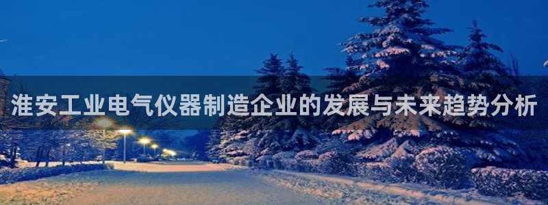 天宏娱乐创始人简介：淮安工业电气仪器制造企业的发展与未来趋势