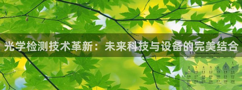 天宏娱乐天宏娱禾：光学检测技术革新：未来科技与设备的完美结合