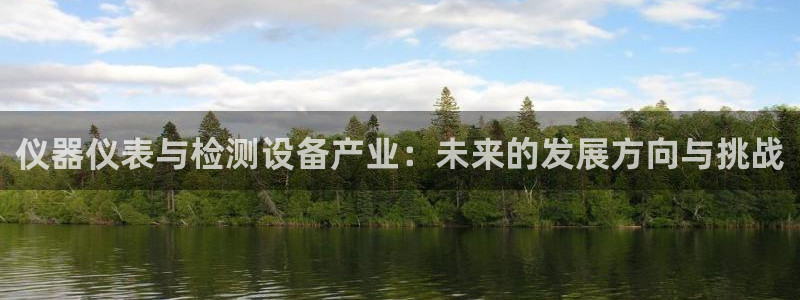 天宏娱乐季叔：仪器仪表与检测设备产业：未来的发展方向与挑战