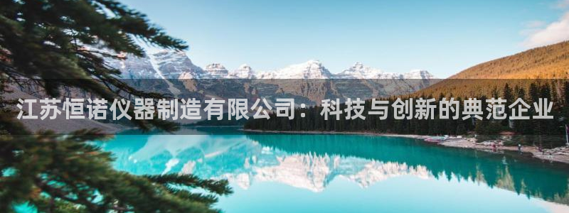 天宏娱乐运营29229：江苏恒诺仪器制造有限公司：科技与创新