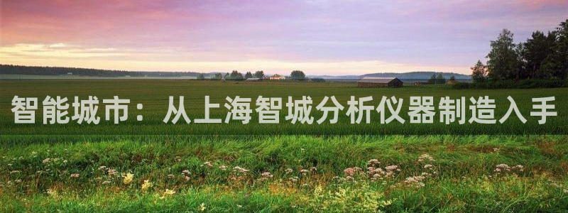 宏天广场娱乐会所地址：智能城市：从上海智城分析仪器制造入手