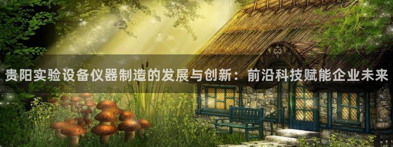 天宏娱乐·b主管管32937：贵阳实验设备仪器制造的发展与创