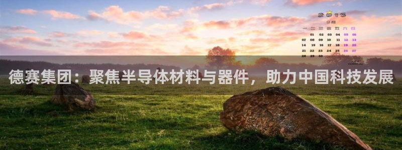 天宏娱乐k 判官：德赛集团：聚焦半导体材料与器件，助力中国科