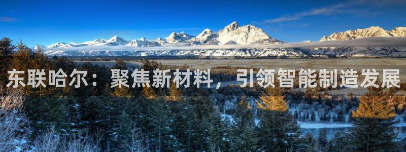 天宏娱乐指尖会：东联哈尔：聚焦新材料，引领智能制造发展