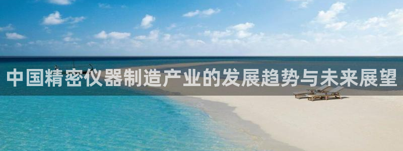 天宏娱乐j 判官：中国精密仪器制造产业的发展趋势与未来展望