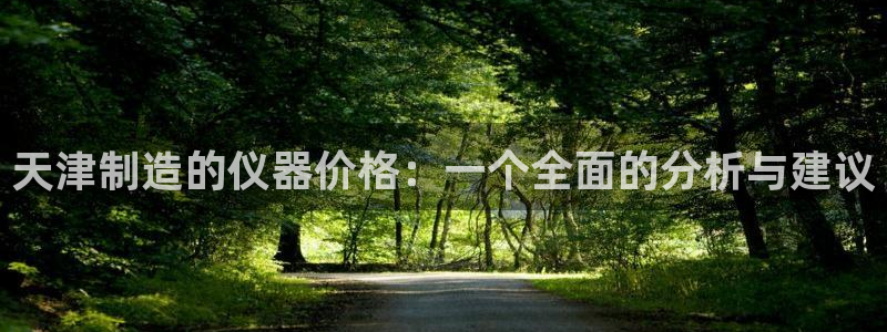 天宏娱乐 22376：天津制造的仪器价格：一个全面的分析与建